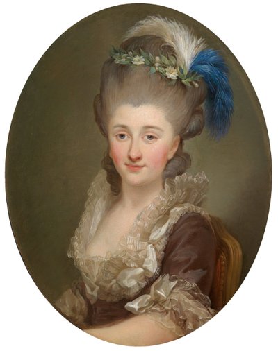 Bildnis der Gräfin Konstancja Tyszkiewicz, geb. Prinzessin Poniatowska von Marcello Bacciarelli